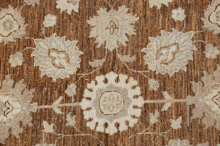 8'x11' Hand-Knotted Ariana Tabriz Rug | Floral Persian Design