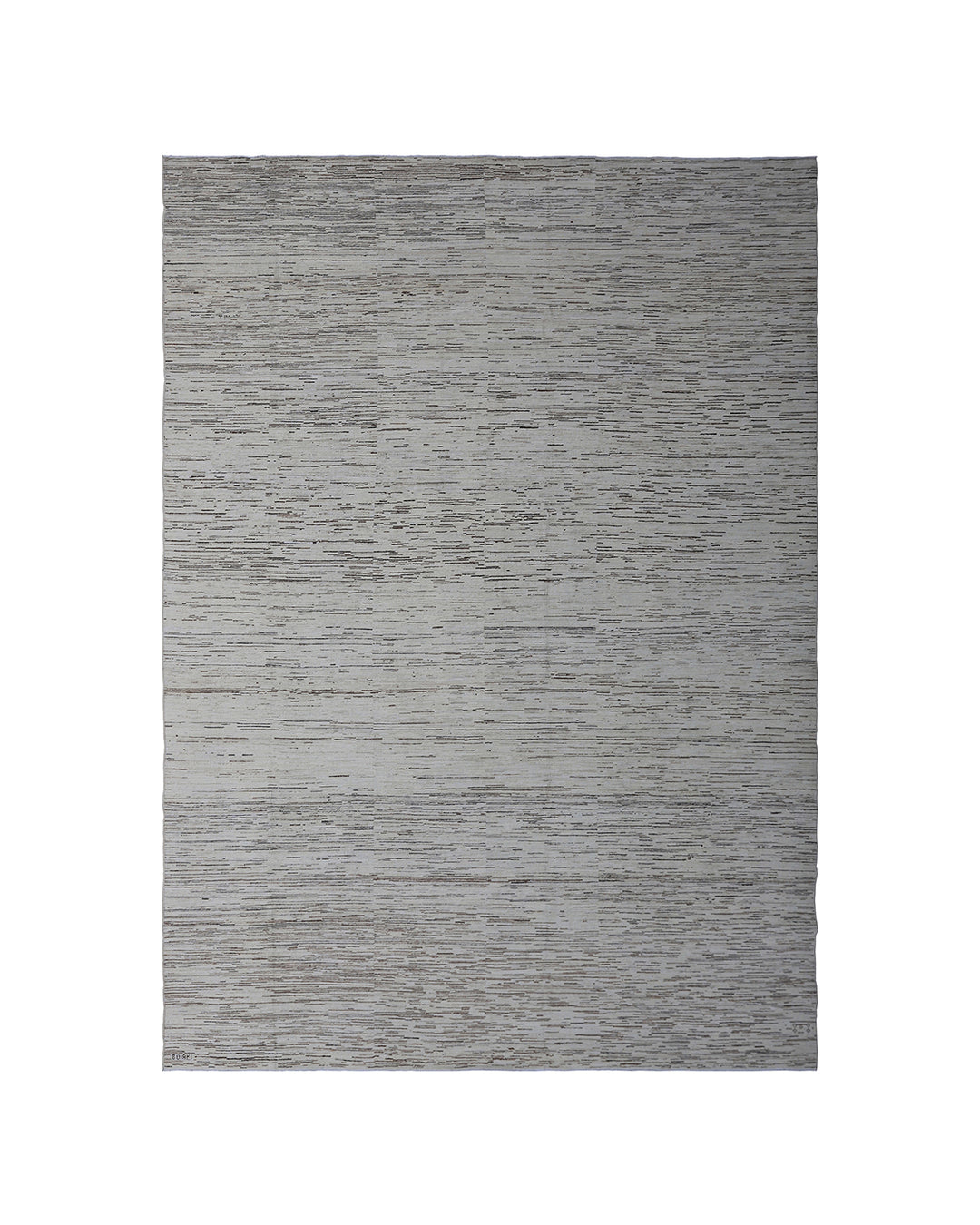 8'x10' Hand-Knotted Geometric Stria Rug | Ariana Modern Collection | Organic Wool