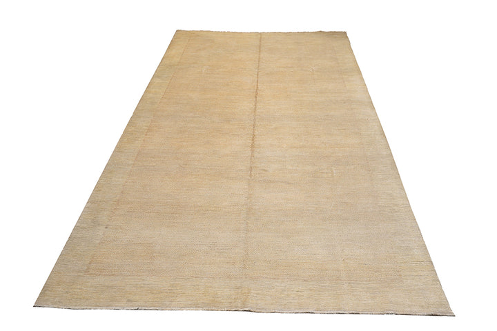 8'x15' Ariana Transitional Gallery Rug – Brown & Tan Greek Key Design