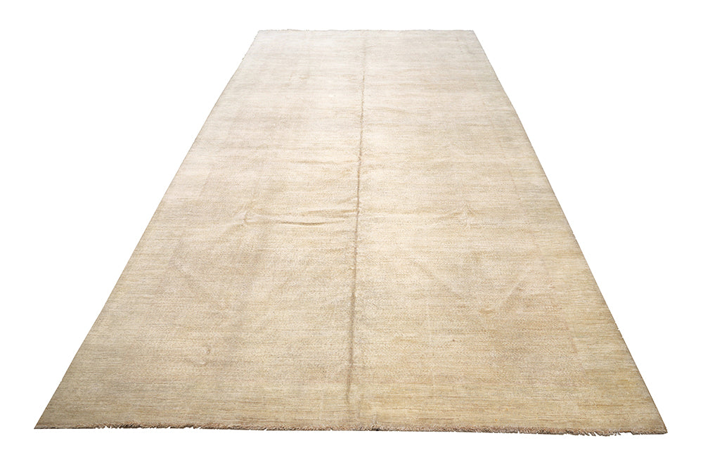 8'x15' Ariana Transitional Gallery Rug – Brown & Tan Greek Key Design