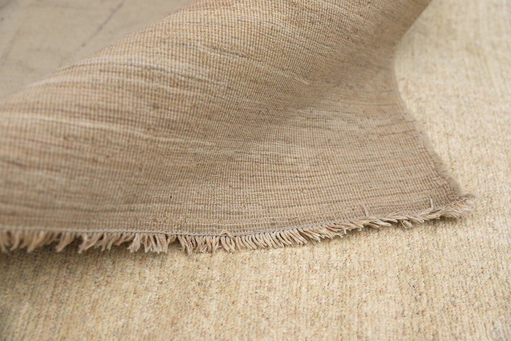 8'x15' Ariana Transitional Gallery Rug – Brown & Tan Greek Key Design