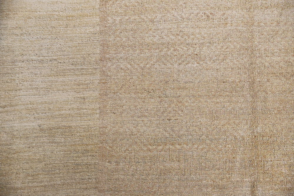 8'x15' Ariana Transitional Gallery Rug – Brown & Tan Greek Key Design