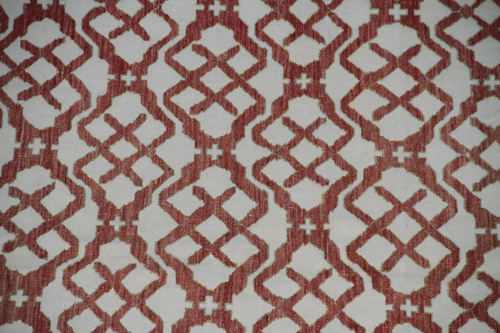 8'x8' Square Geometric Rug | Hand-knotted Ariana Modern Rug
