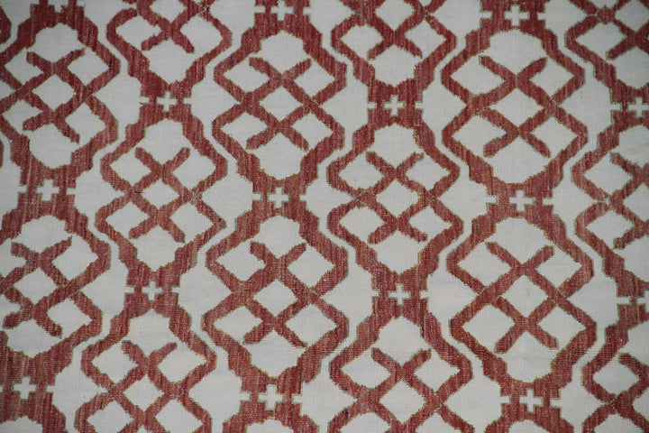 8'x8' Square Geometric Rug | Hand-knotted Ariana Modern Rug