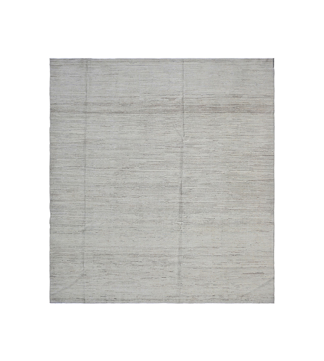 8'x9' Hand-Knotted Afghan Modern Stria Rug | Organic Wool | Modern Rug