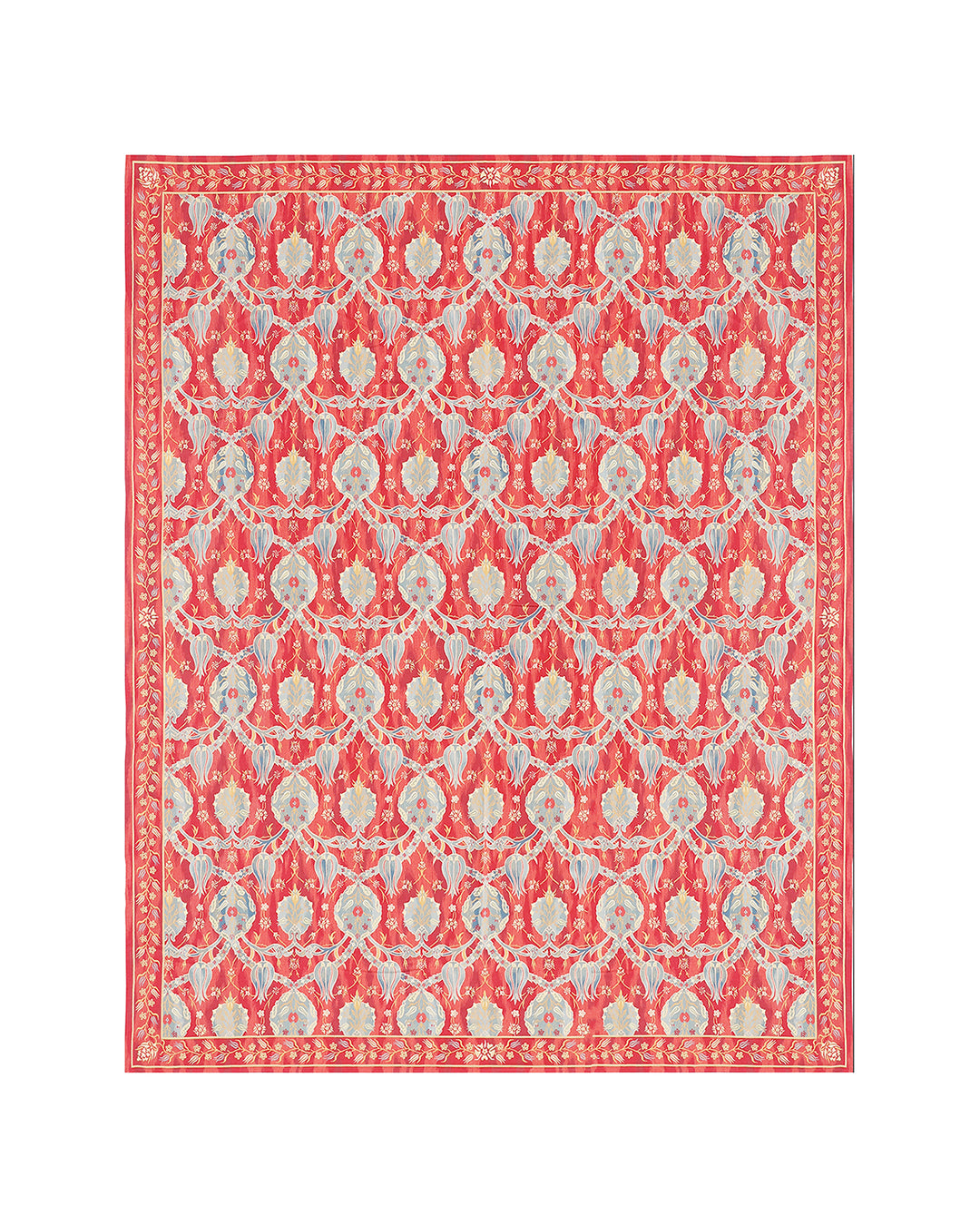 15'x20' Large Palace Size Red Ottoman Design Kilim | Ariana Kilim Collection