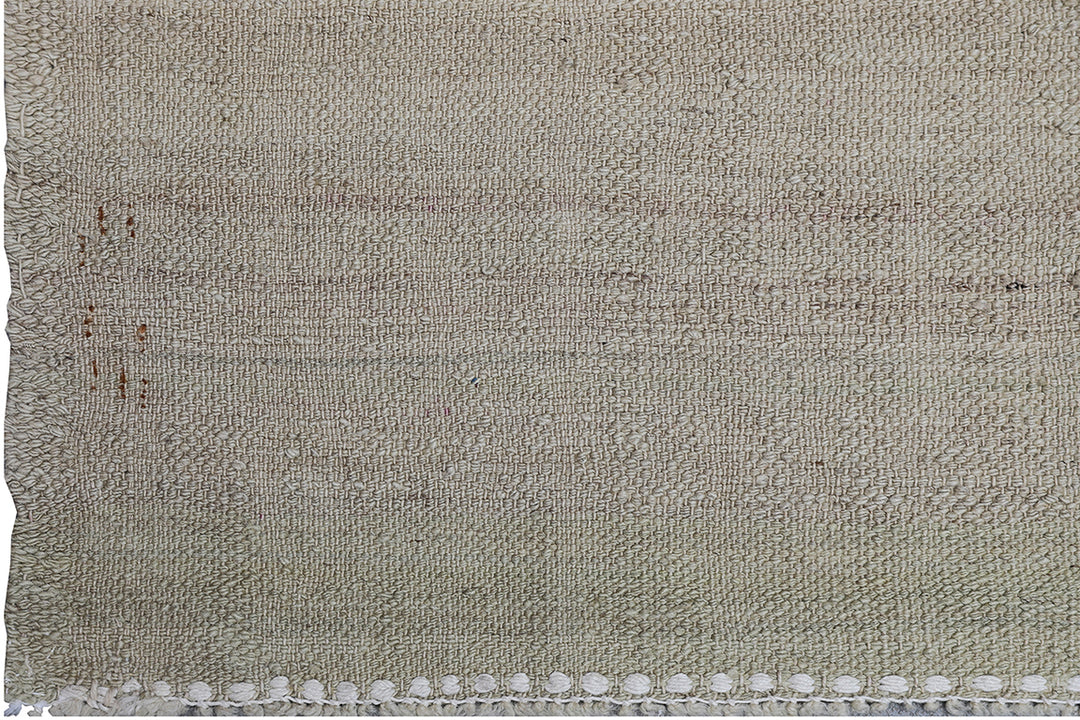 9'x11' Ariana Solid Handwoven Kilim – Organic Wool Flatweave Rug