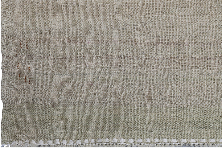 9'x11' Ariana Solid Handwoven Kilim – Organic Wool Flatweave Rug