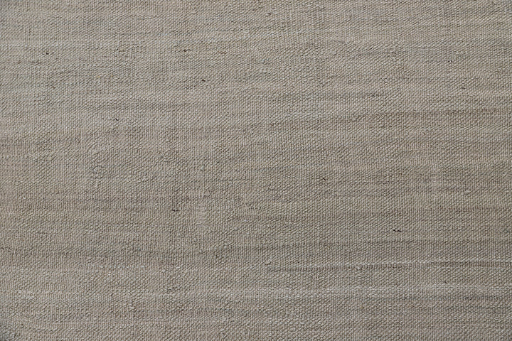 9'x11' Ariana Solid Handwoven Kilim – Organic Wool Flatweave Rug