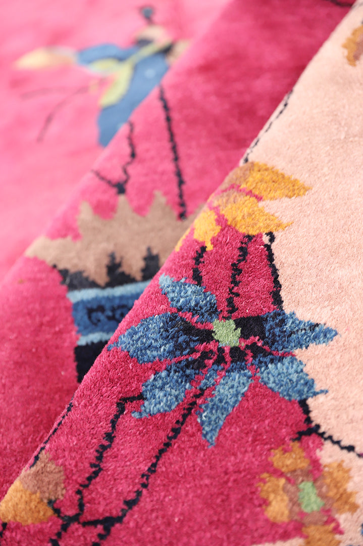 9'x11' Vintage Chinese Art Deco | Nicols Deco Wool Rug
