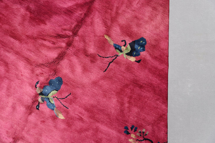 9'x11' Vintage Chinese Art Deco | Nicols Deco Wool Rug