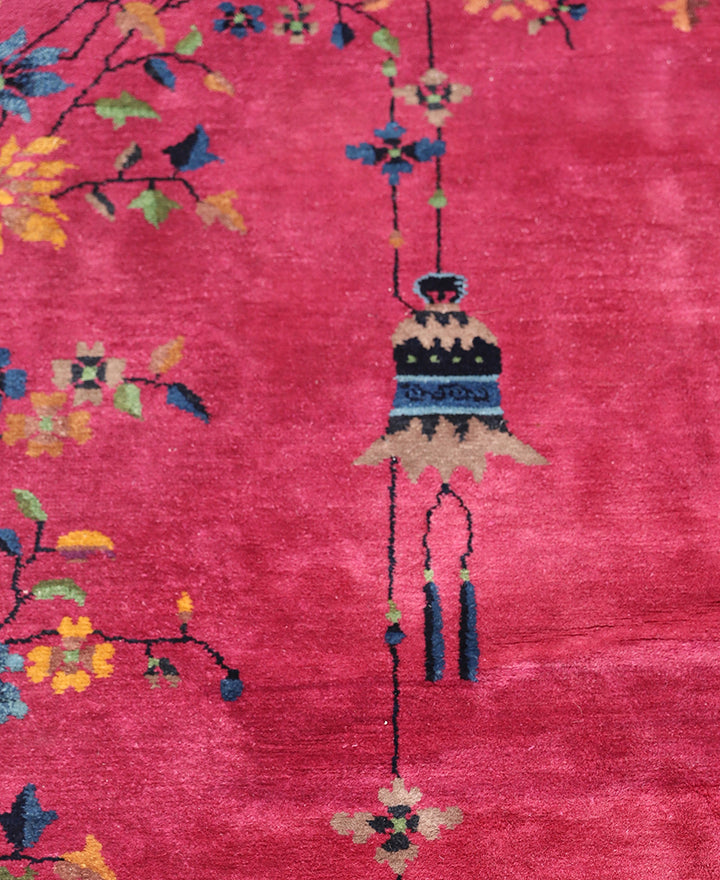 9'x11' Vintage Chinese Art Deco | Nicols Deco Wool Rug