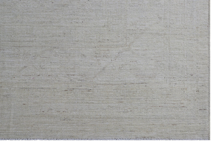 9'x12' Afghan Hand-Knotted Khotan Rug | Soft Pale Blue, Green & Pink | Ariana Rugs