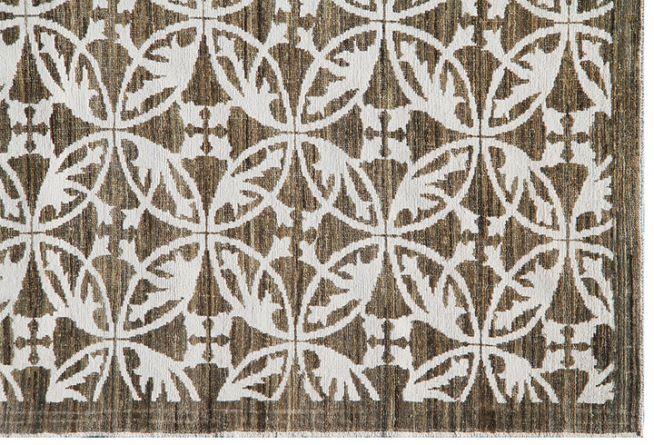 Brown Area Rug | Cotton Wool | Ariana Modern Rug