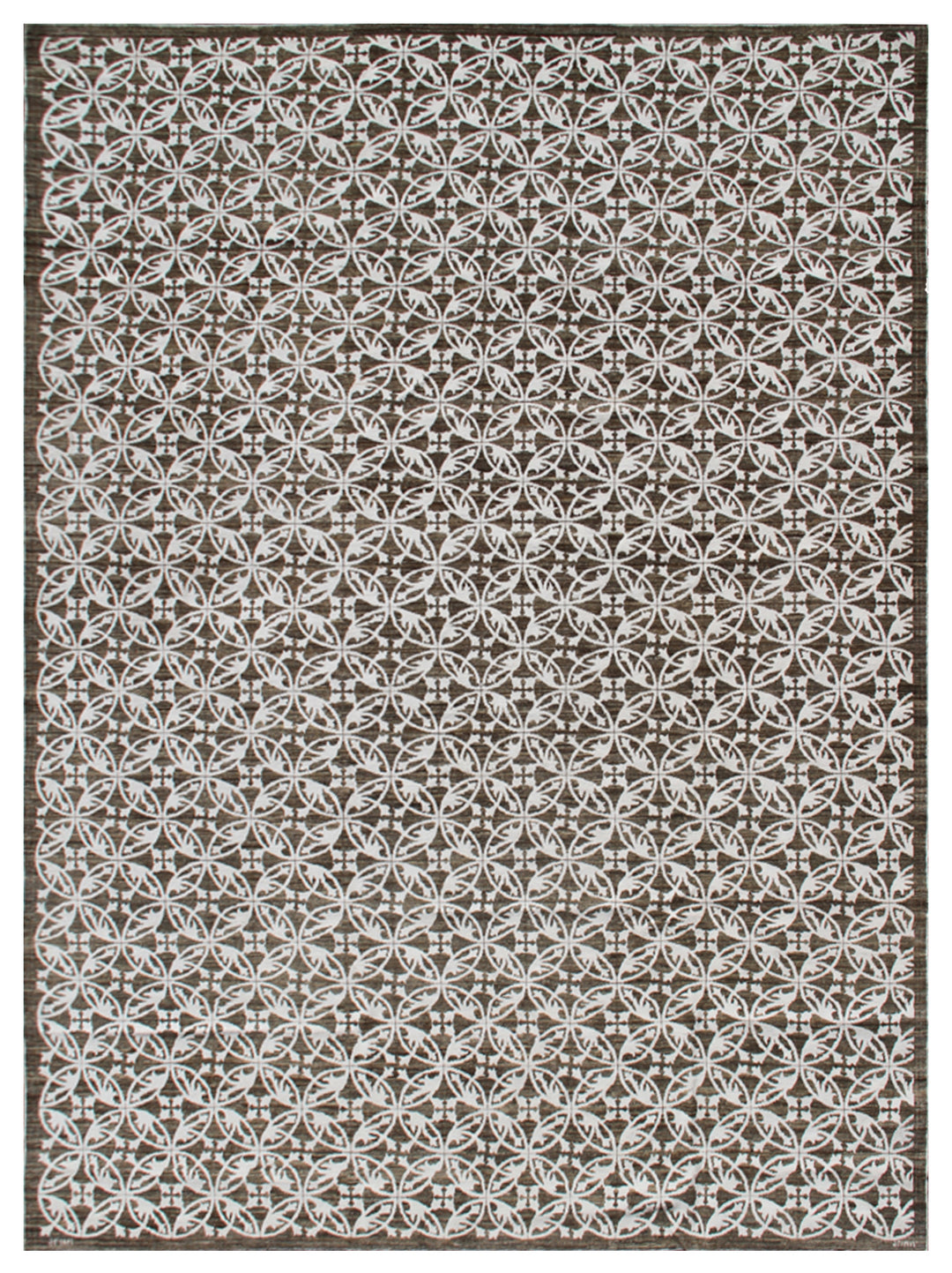 Brown Area Rug | Cotton Wool | Ariana Modern Rug