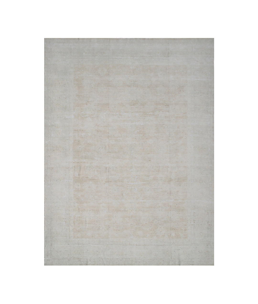 9'x12' Hand-Knotted Afghan Rug | Classic Persian Design | Organic Wool