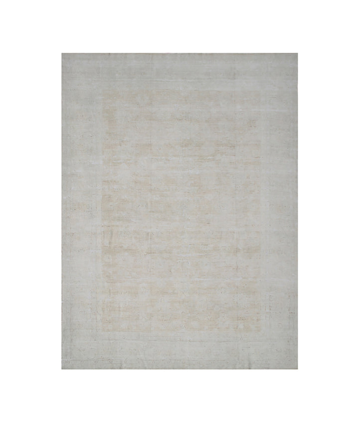 9'x12' Hand-Knotted Afghan Rug | Classic Persian Design | Organic Wool