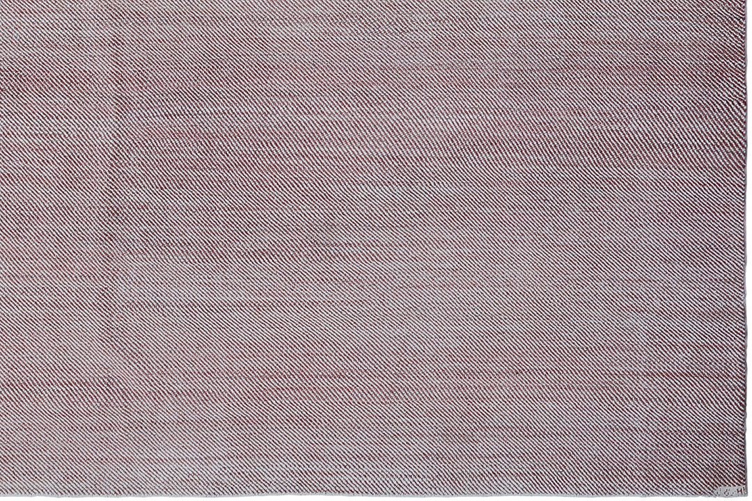 9'x12' Modern Rug | Stripped Rug | Burgundy Area Rug