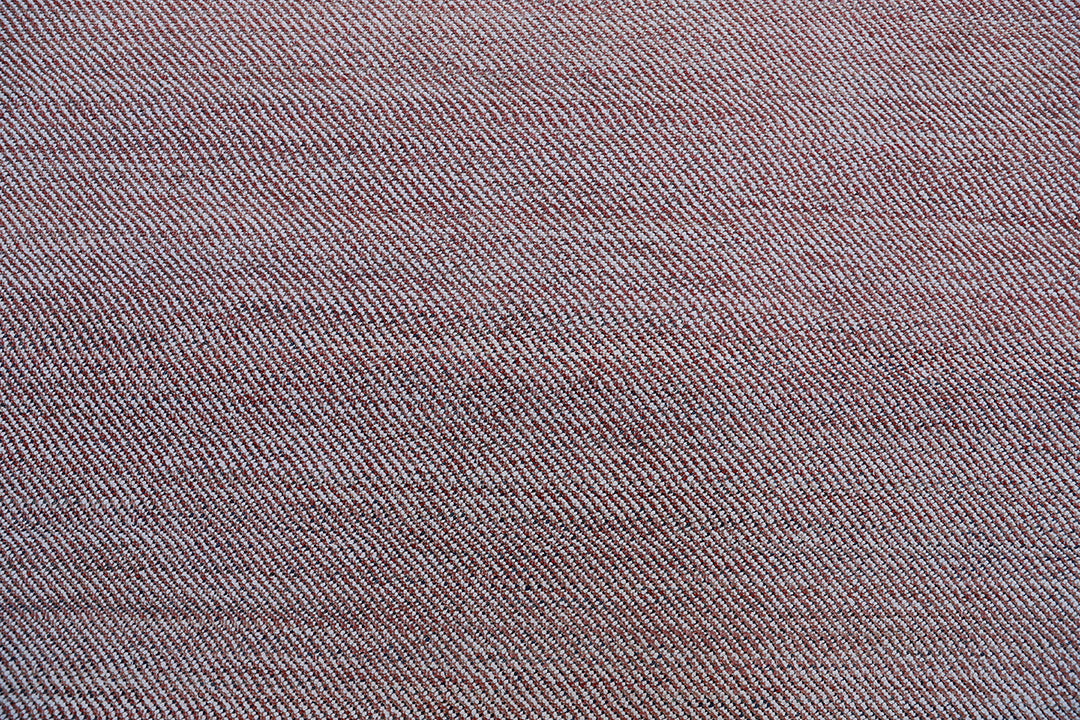 9'x12' Modern Rug | Stripped Rug | Burgundy Area Rug