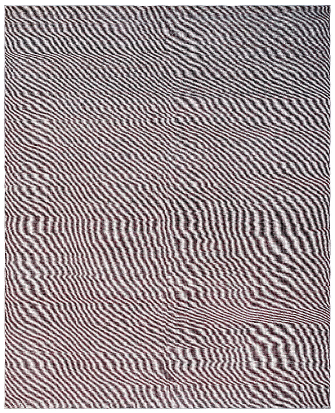 9'x12' Modern Rug | Stripped Rug | Burgundy Area Rug