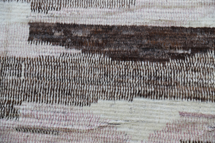 9'x12' Moroccan Style |Brown Ivory | hand-knotted |Barchi Rug