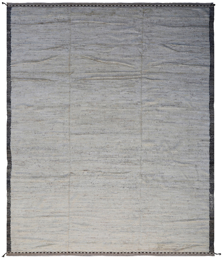 9'x12' Moroccan Style | Solid Ivory | Barchi Rug