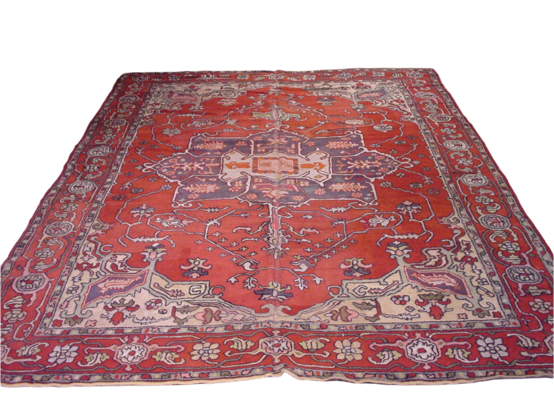 9'x12' Vintage Area Rug | Vintage German Rug