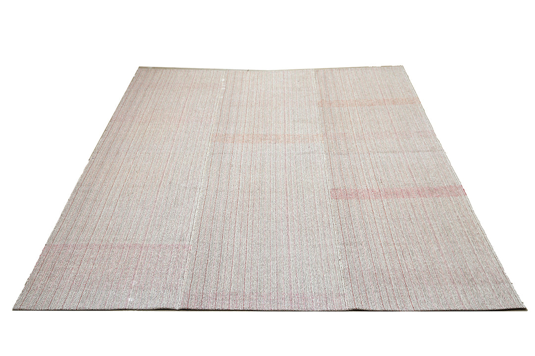 9'x12' Vintage Turkish Kilim | Handwoven Goat Hair & Wool Rug
