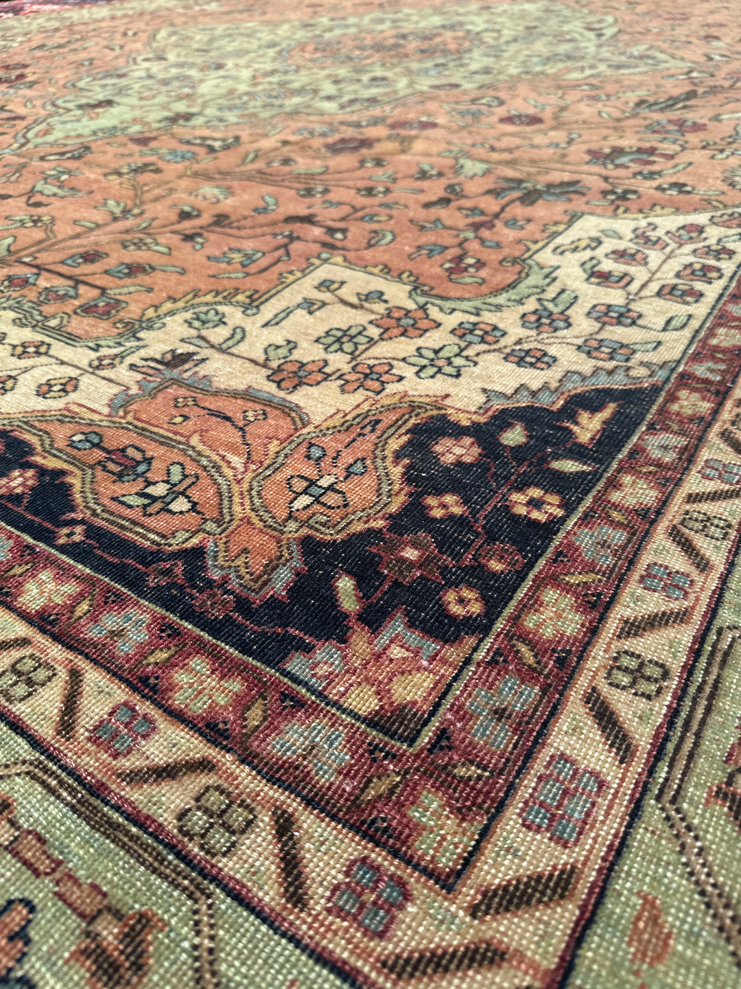 9'x12' Wool Area Rug |Persian Ferahan Design Rug