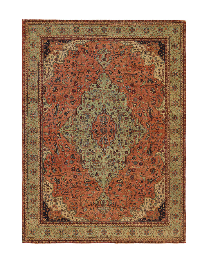 9'x12' Wool Area Rug | Persian Ferahan Design Rug