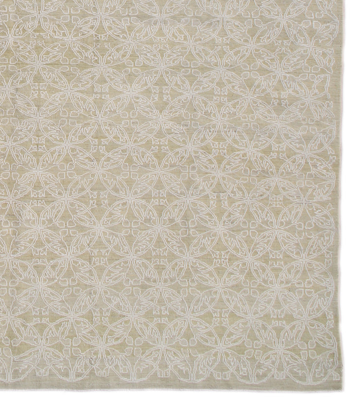 9'x12' Wool Rug | Soft Color | Ariana Geometric Modern Rug