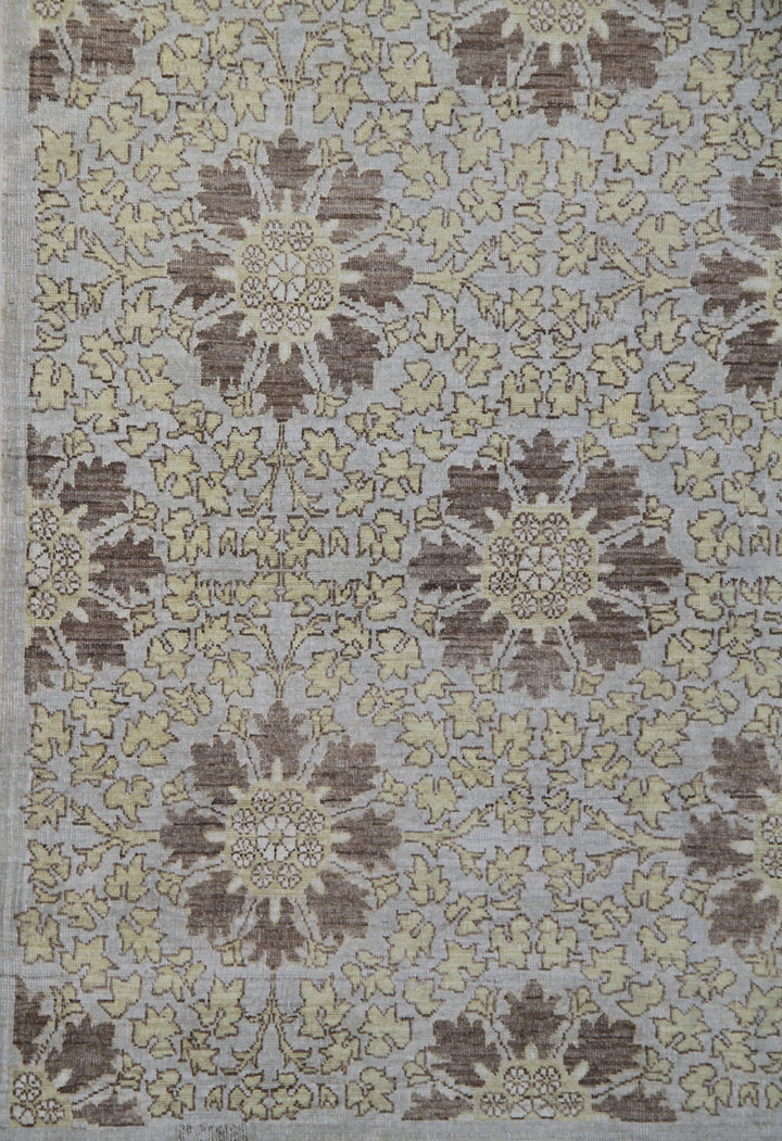 9'x13' Wool Area Rug | Ariana Modern | Floral Rug