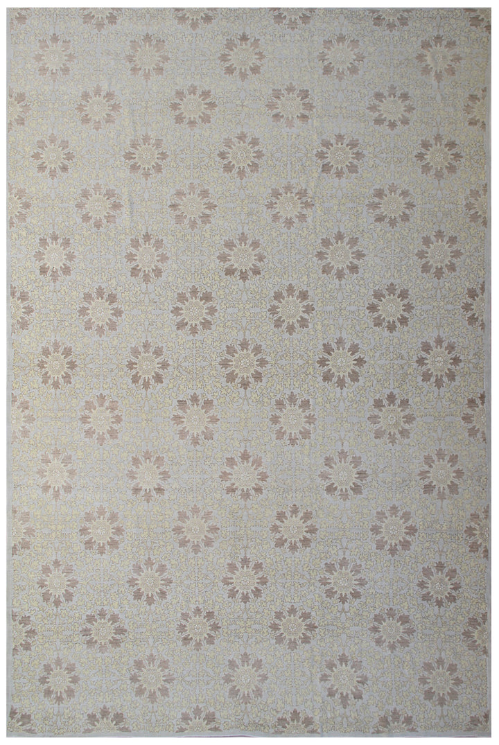 9'x13' Wool Area Rug | Ariana Modern | Floral Rug