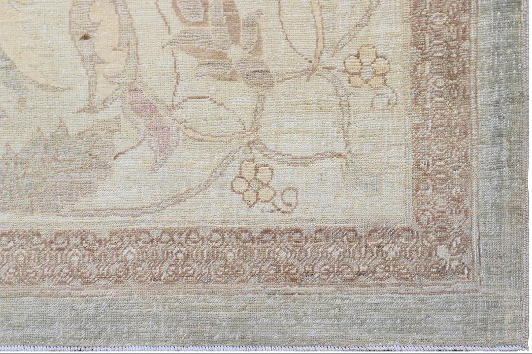 9'x13' Fine Silk & Wool Polonaise Design Luxury Rug