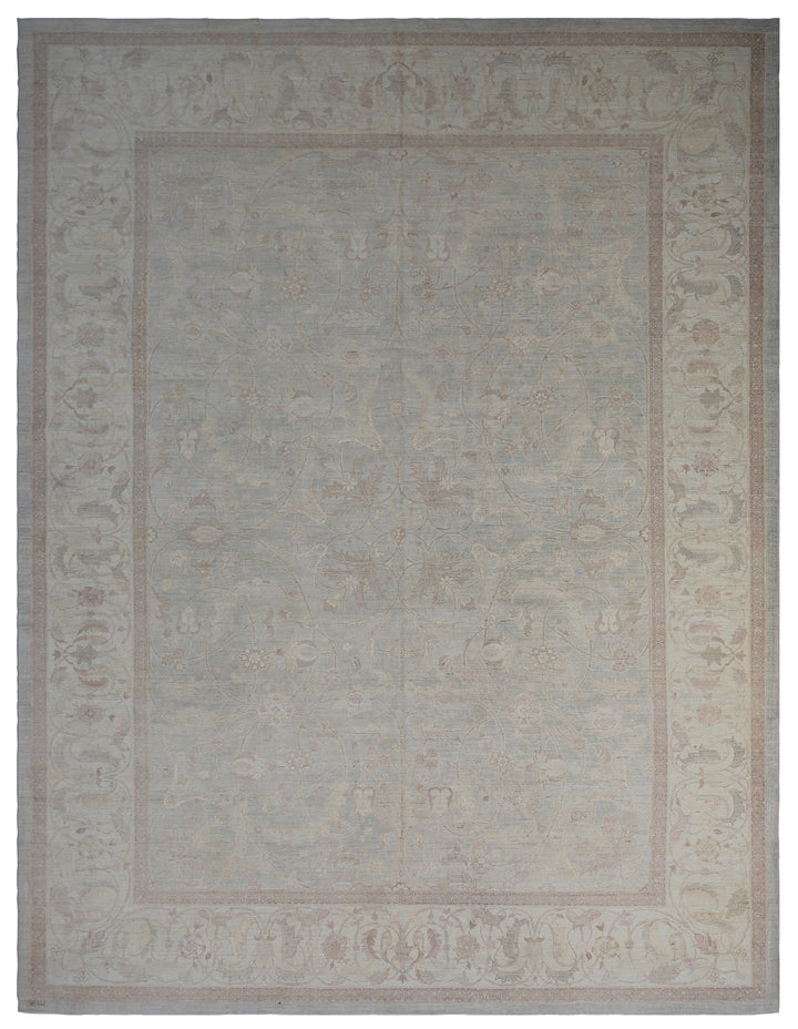 9'x13' Wool & Silk Area Rug |Polonaise Design Luxury Rug