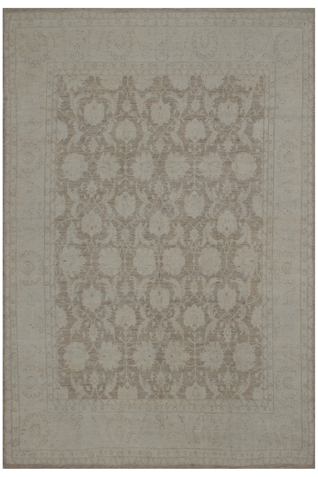 9'x14' Wool Area Rug | Ariana Traditional Agra Design Rug