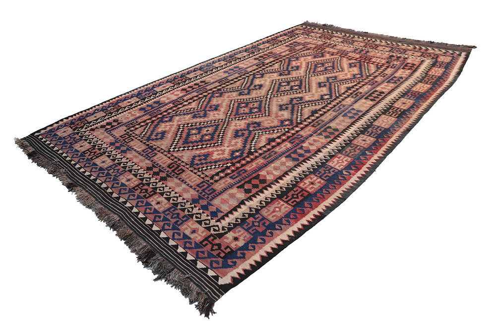 Afghan Maimana Kilim | Large Wool Kilim