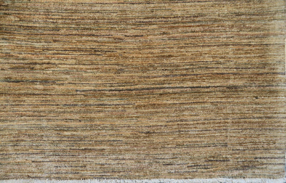 7x8 Ariana Modern Stria Rug | Multi-Color Hand-Knotted Wool
