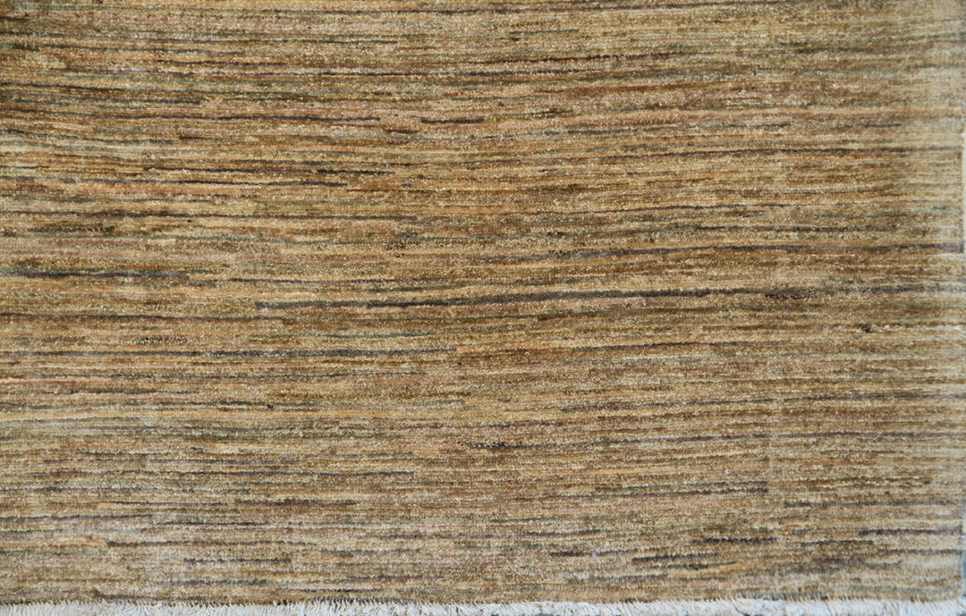 7x8 Ariana Modern Stria Rug | Multi-Color Hand-Knotted Wool
