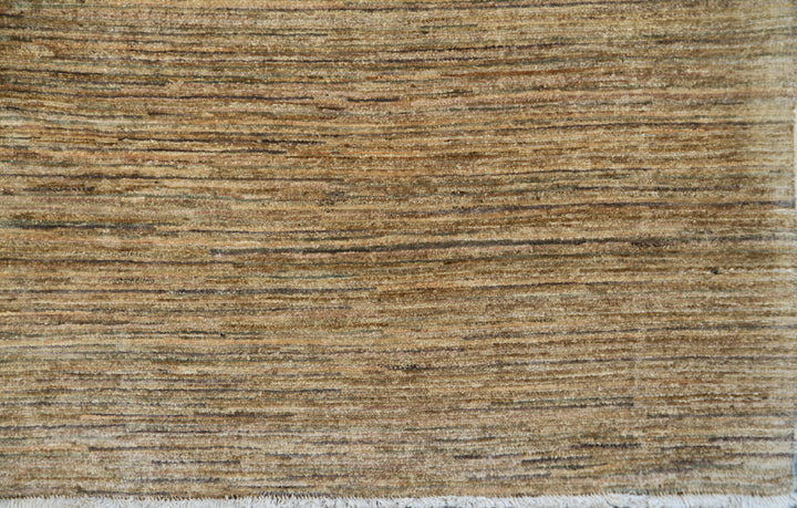 7x8 Ariana Modern Stria Rug | Multi-Color Hand-Knotted Wool