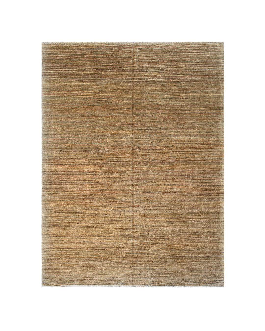 7x8 Ariana Modern Stria Rug | Multi-Color Hand-Knotted Wool