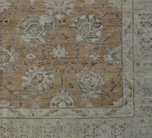 6x6 Square Ariana Traditional Rug | Soft Washed Persian Floral Design