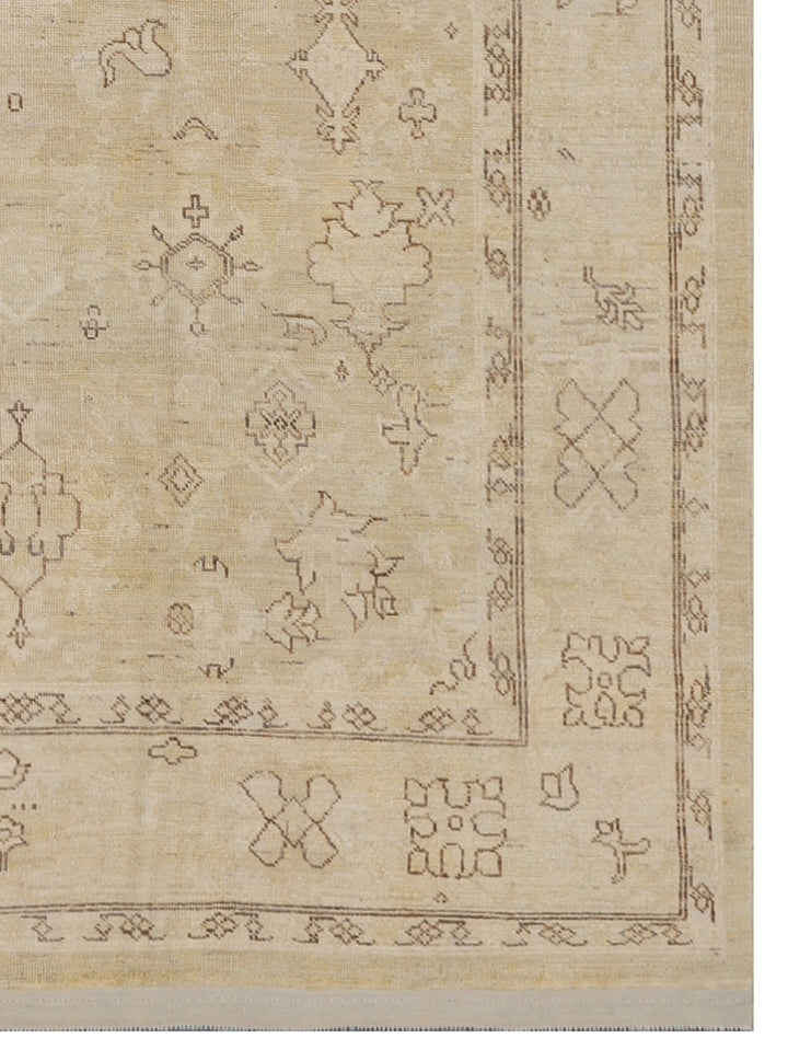 7x8 Ariana Traditional Ushak Design Rug | Soft Color Afghan Rug