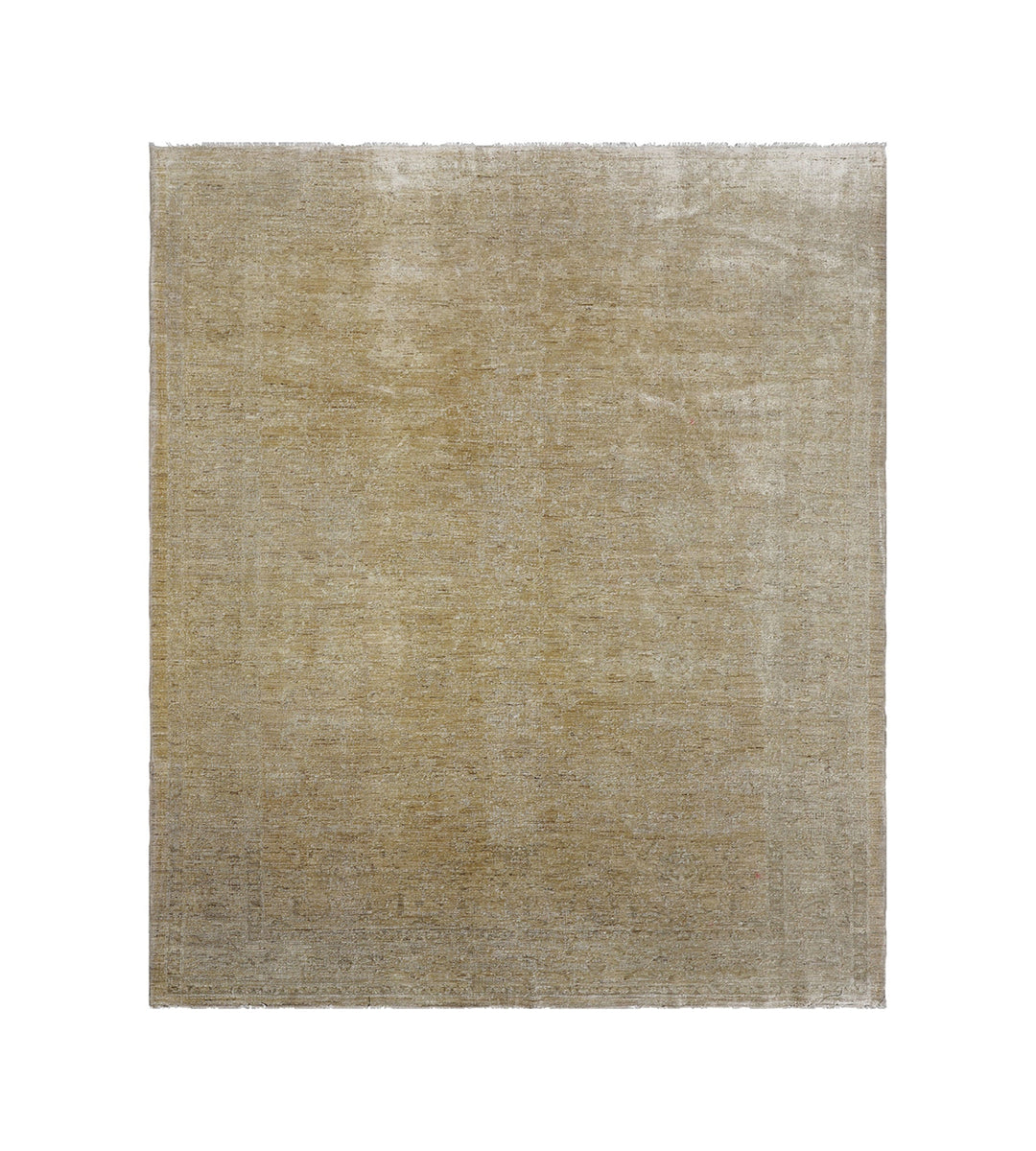 6x7 Ariana Transitional Gold Agra Rug | Hand-Knotted Floral Design