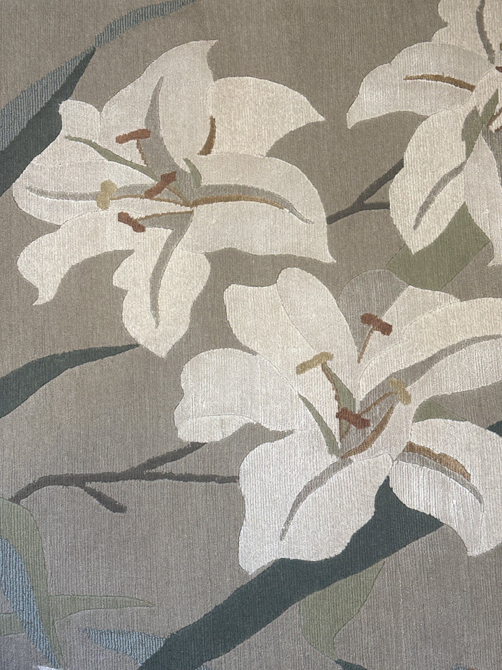 6'x9' Floral Tibetan Rug