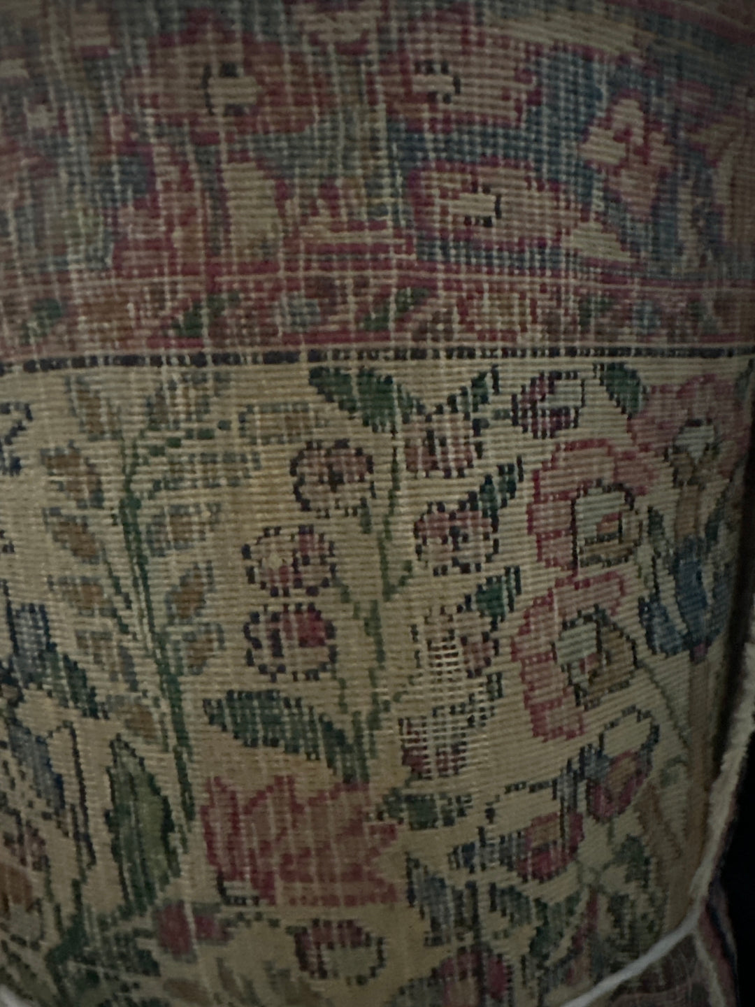9'x12' Antique Persian Kirman Rug