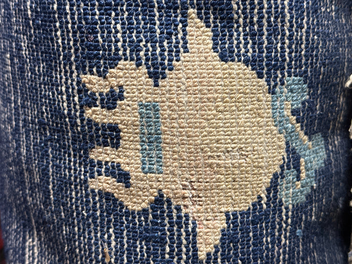 11x13 Blue Antique Chinese Peking Rug