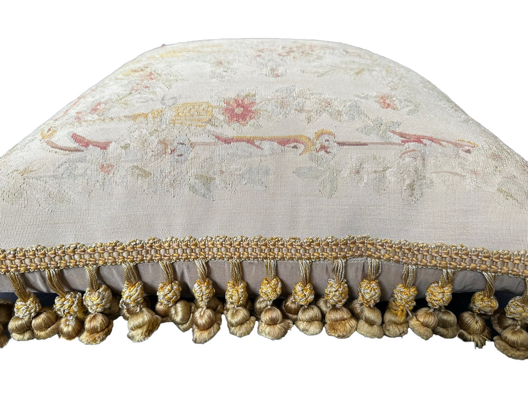 handmade-2x2-cream-pink-floral-aubusson-pillow-cover-with-gold-tassels
