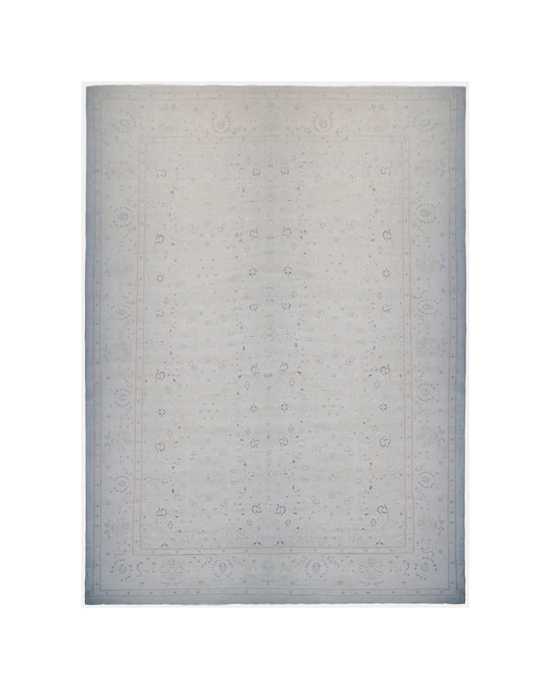18'x29' Persian Sultanabad Design Palace Rug | Soft Blue | Ariana Traditional Rug