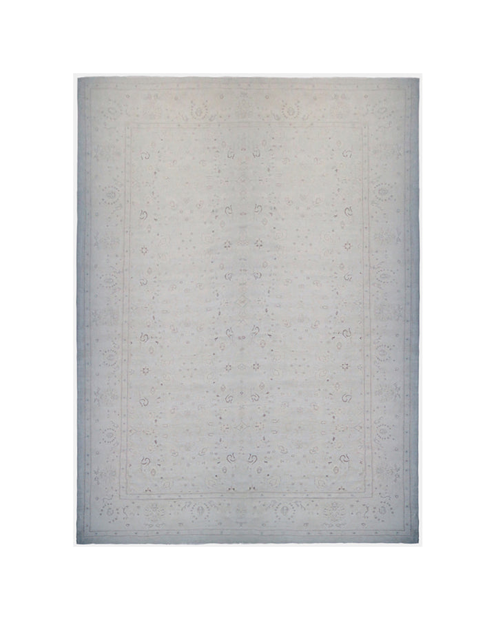 18'x29' Persian Sultanabad Design Palace Rug | Soft Blue | Ariana Traditional Rug